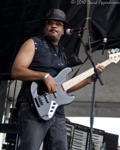 Carl Young on Bass with Michael Franti & Spearhead