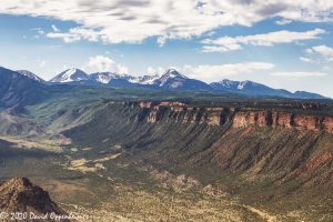 Castle Valley Utah Aerial