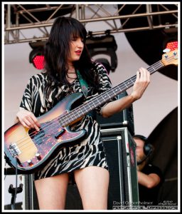 Catherine Popper with Grace Potter and The Nocturnals at the 2010 All Good Festival