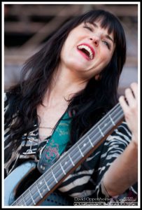 Catherine Popper with Grace Potter and The Nocturnals at the 2010 All Good Festival