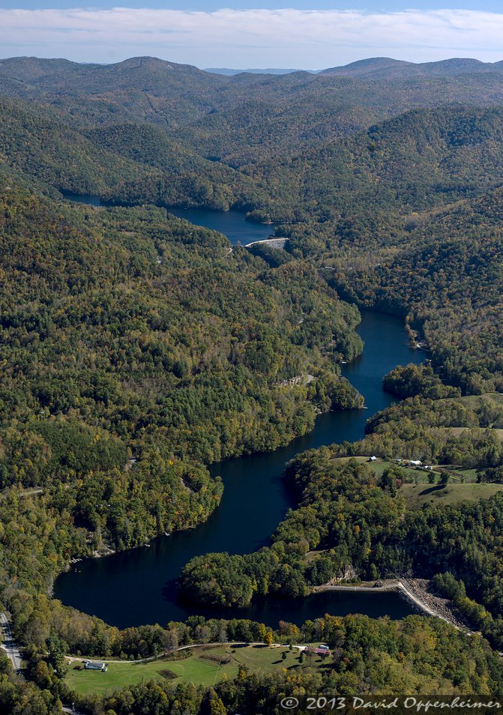 Cliff Lake in Nantahala National Forest