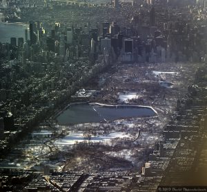 Central Park in New York City Aerial Photo