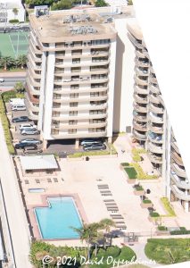 Champlain Towers South pool deck aerial view 9497 1