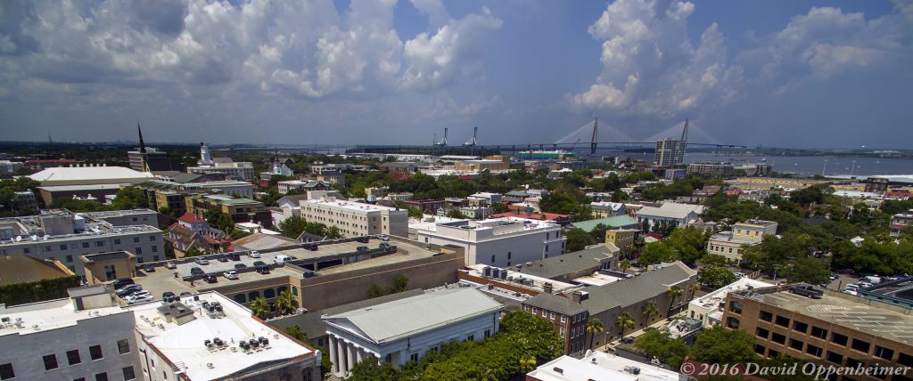 Downtown Charleston, South Carolina Aerial Photo