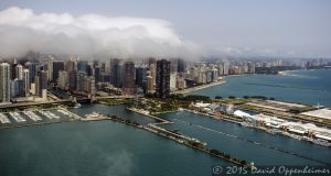 Chicago Navy Pier Aerial Photo