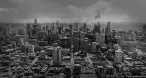 Chicago Skyline Aerial Photo