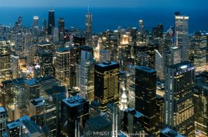 Chicago Skyline and City Lights from Willis Tower Chicago skyline and city lights at night from Willis Tower in Chicago, Illinois, looking north across downtown toward the Magnificent Mile, Gold Coast, and 875 North Michigan Avenue. Elevated nighttime view from the former Sears Tower showing the Chicago Loop, Richard J. Daley Center at 50 West Washington Street, North Michigan Avenue, 900 North Michigan Shops, 360 Chicago, high-rise buildings, illuminated streets, and downtown neighborhoods – © 2026 David Oppenheimer – Performance Impressions aerial photography archives https://performanceimpressions.com Chicago skyline, Chicago skyline at night, Chicago city lights, city lights, night skyline, nighttime skyline, Chicago at night, downtown Chicago, Chicago downtown, Chicago Loop, Loop, financial district, Magnificent Mile, North Michigan Avenue, Michigan Avenue, Gold Coast, Near North Side, River North, Streeterville, 875 North Michigan Avenue, 875 North Michigan, John Hancock Center, former John Hancock Center, 360 Chicago, 360 Chicago Observation Deck, 900 North Michigan, 900 North Michigan Avenue, 900 North Michigan Shops, 50 West Washington, 50 West Washington Street, Richard J. Daley Center, Daley Center, Chicago River, Chicago Riverwalk, Lake Michigan, Chicago lakefront, skyline, cityscape, Chicago cityscape, aerial, aerial photo, aerial photography, aerial photographer, aerial view, aerial image, night aerial, nighttime aerial, night photography, night photo, city at night, urban night, illuminated city, illuminated streets, street lights, building lights, high-rise, high-rises, skyscraper, skyscrapers, building, tower, architecture, Chicago architecture, urban architecture, modern architecture, contemporary architecture, downtown skyline, urban skyline, office towers, residential towers, condo towers, hotel towers, glass towers, glass buildings, city from above, Willis Tower, Sears Tower, former Sears Tower, Skydeck Chicago, 233 South Wacker, 233 South Wacker Drive, 233 S Wacker, Illinois, Chicago Illinois, United States, licensing, image licensing, commercial imagery, photography licensing, art, print, fine art, commercial photography, David Oppenheimer, horizontal, 1-15156784411