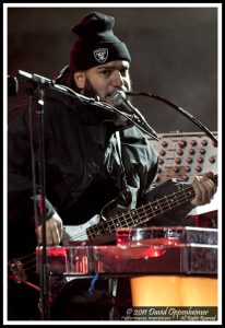 Patrick Gemayel (P-Thugg) with Chromeo at Moogfest