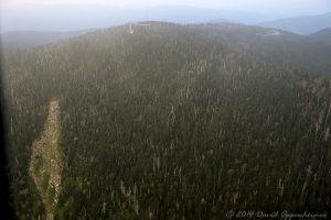 Clingmans Dome Observation Tower in the Great Smoky Mountains