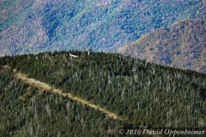 Clingmans Dome Observation Tower in the Great Smoky Mountains National Park