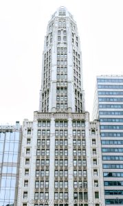 Club Quarters Hotel Wacker at Michigan in Mather Tower Club Quarters Hotel Wacker at Michigan at 75 East Upper Wacker Drive in Chicago, Illinois, occupies the historic Mather Tower, a slender Neo-Gothic terra-cotta high-rise overlooking the Chicago River. Designed by Herbert Hugh Riddle for Alonzo C. Mather, the landmark tower stands near Michigan Avenue, the Riverwalk, the Magnificent Mile, and the Chicago Loop – © 2026 David Oppenheimer – Performance Impressions photography archives https://performanceimpressions.com Club Quarters Hotel Wacker at Michigan, Club Quarters Hotel, Club Quarters Chicago, Club Quarters, CQ Hotels, CQ Hotel, Mather Tower, 75 East Upper Wacker Drive, 75 E Upper Wacker Drive, 75 East Wacker Drive, 75 E Wacker Drive, East Wacker Drive, Wacker Drive, Michigan Avenue, North Michigan Avenue, Chicago River, Chicago Riverwalk, Riverwalk, riverfront, downtown Chicago, Chicago Loop, Loop Chicago, Near North Side, River North, Magnificent Mile, Mag Mile, Chicago, Chicago Illinois, Chicago IL, Illinois, 60601, facade, building exterior, exterior, tower exterior, hotel exterior, terra cotta facade, terra cotta, Gothic terra cotta, Neo-Gothic, Neo-Gothic architecture, Gothic Revival, Modernistic skyscraper, Jazz Age architecture, historic architecture, Chicago architecture, high-rise architecture, architecture, architectural photography, hotel, hotel tower, riverfront hotel, downtown hotel, Chicago hotel, business hotel, business travel, hospitality, travel, tourism, destination, tower, skyscraper, high rise, slender tower, setback tower, landmark tower, historic tower, octagonal tower, cupola, vertical tower, city views, river views, Mather Stock Car Company, Alonzo C Mather, Herbert Hugh Riddle, W A Illsey, R F Wilson and Company, Overland Construction Company, Northwestern Terra Cotta, Chicago Landmark, Michigan Wacker Historic District, National Register of Historic Places, River Hotel, 75 East Wacker, real estate, hotel real estate, commercial real estate, Chicago real estate, United States, licensing, image licensing, commercial imagery, photography licensing, art, print, fine art, commercial photography, David Oppenheimer, vertical, 1-15213827141