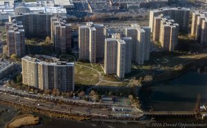 Co-op City in NYC Aerial