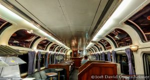 Coast Starlight Amtrak Train Parlor Car Interior