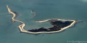 Cockenoe Island in Westport Connecticut Aerial