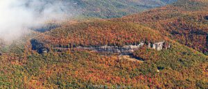 Cold Mountain Panthertown Valley Pisgah National Forest aerial view 8293