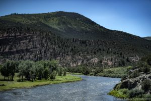 Colorado River in Eagle County Colorado