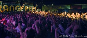 Concert Crowd at The Orange Peel in Asheville, North Carolina