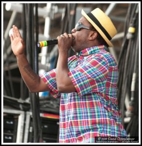 Cory Glover with Galactic at Bonnaroo