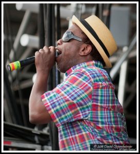 Cory Glover with Galactic at Bonnaroo