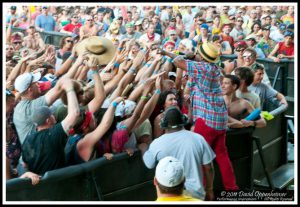 Cory Glover with Galactic at Bonnaroo