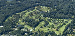 The Country Club of New Canaan Golf Course Aerial