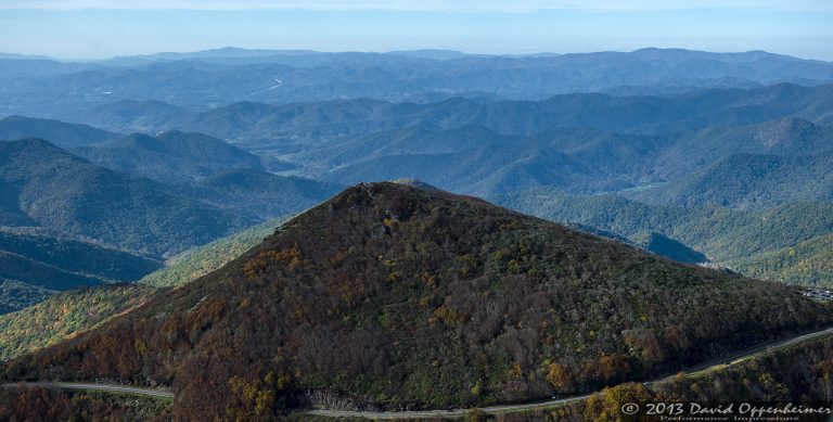 Craggy Gardens - Craggy Pinnacle along the Blue Ridge Parkway