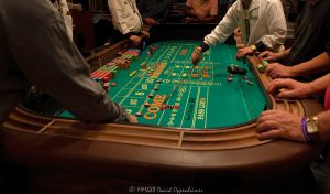 Craps Table Gambling at Caesars Palace Las Vegas Hotel and Casino