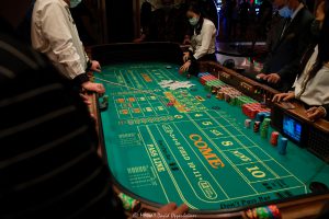 Craps Table Gambling at Caesars Palace Las Vegas Hotel and Casino