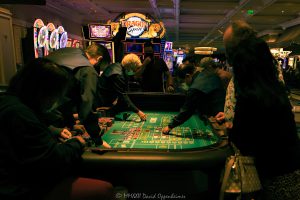 Craps Table Gambling at Bellagio Hotel & Casino