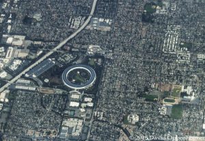 Apple Park Building Apple Inc Headquarters Aerial