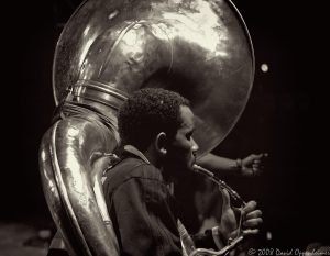 Damon Bryson aka Tuba Gooding Jr. with The Roots