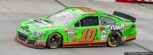 Danica Patrick at Bristol Motor Speedway during NASCAR Sprint Cup Food City 500