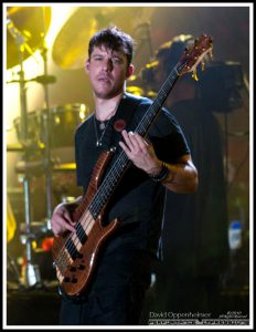 Stefan Lessard with the Dave Matthews Band at Bonnaroo Music Festival 2010