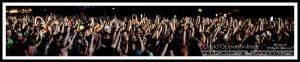 Concert Crowd at Dave Matthews Band Concert at Bonnaroo Music Festival 2010