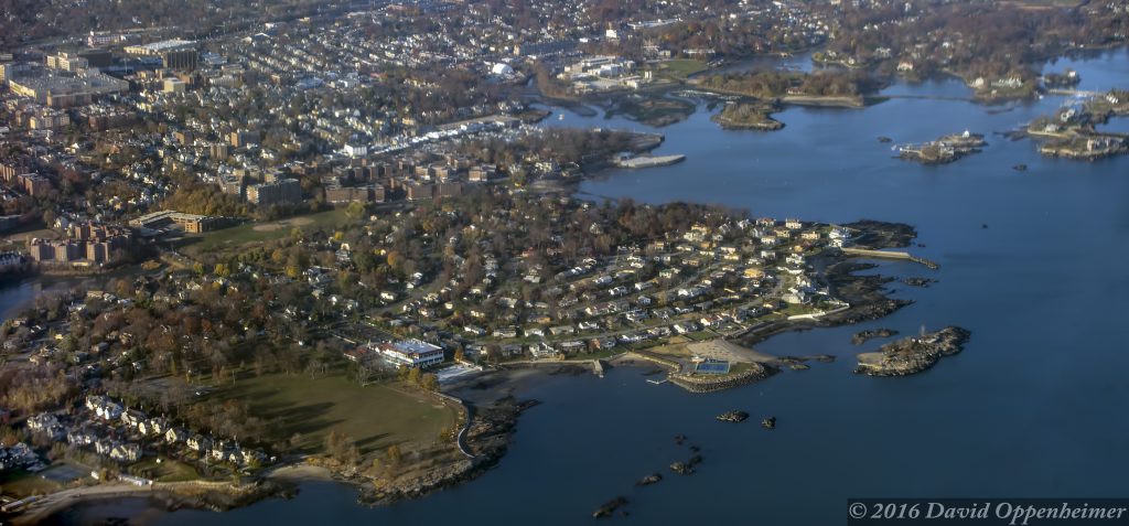Davenport Neck in New Rochelle Aerial Photo