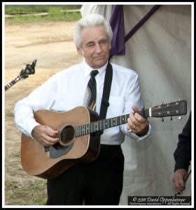The Del McCoury Band and the Preservation Hall Jazz Band Backstage at Bonnaroo