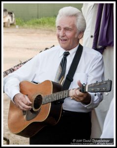 The Del McCoury Band and the Preservation Hall Jazz Band Backstage at Bonnaroo