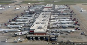 Delta Air Lines Jets at Hartsfield–Jackson Atlanta International Airport