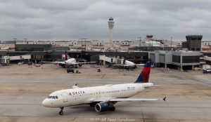 Delta Air Lines Airbus A320 at Hartsfield–Jackson Atlanta International Airport