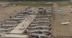 Delta Air Lines Jets at Hartsfield–Jackson Atlanta International Airport