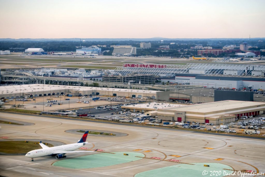 Delta Air Lines Jets at Hartsfield–Jackson Atlanta International Airport