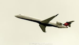 Delta Air Lines Bombardier CRJ-900ER at Takeoff