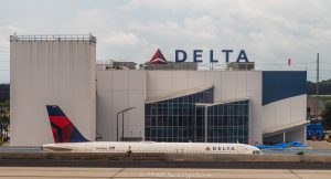 Delta Air Lines Jet Engine Maintenance at Hartsfield–Jackson Atlanta International Airport