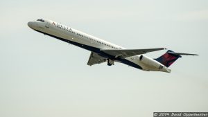 Delta Air Lines Jet Takeoff at Hartsfield–Jackson Atlanta International Airport