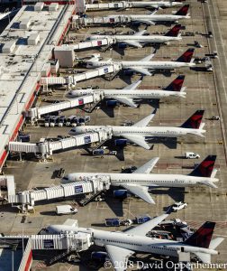 Delta Air Lines Jets at Hartsfield–Jackson Atlanta International Airport