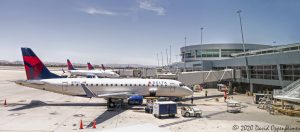 McCarran International Airport Delta Air Lines Jets in Las Vegas, Nevada