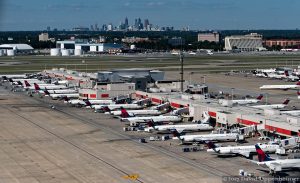 Delta Air Lines Jets at Hartsfield–Jackson Atlanta International Airport