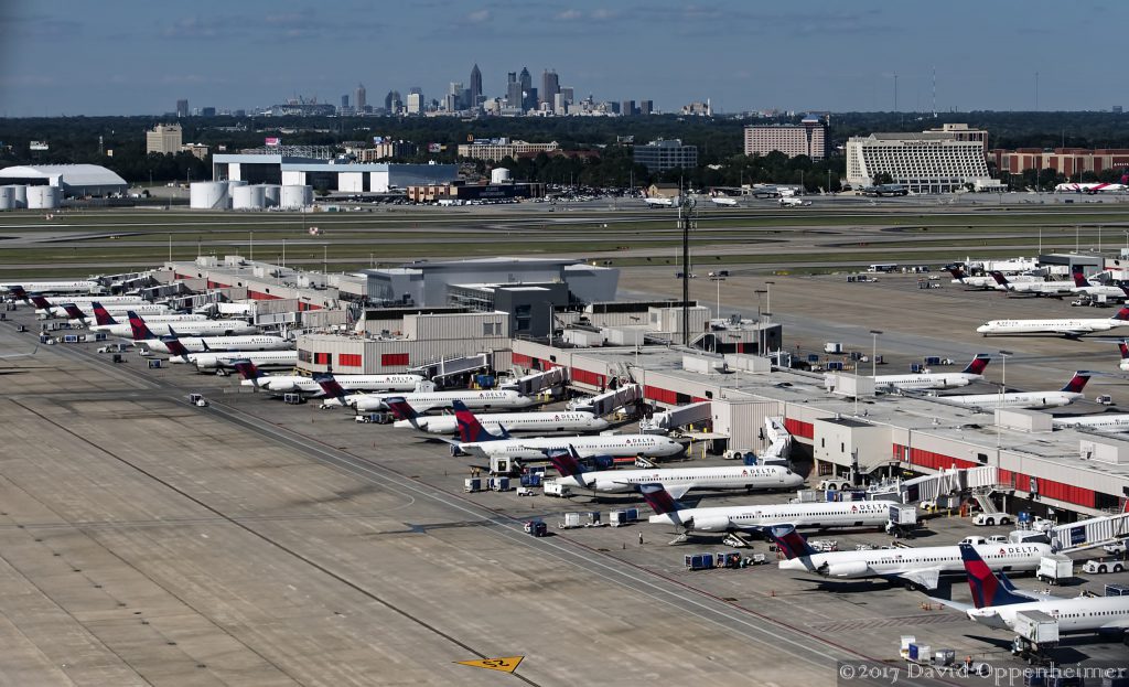 Delta Air Lines Jets at Hartsfield–Jackson Atlanta International Airport Delta Air Lines Jets at Hartsfield–Jackson Atlanta International Airport