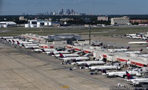 Delta Air Lines Jets at Hartsfield–Jackson Atlanta International Airport