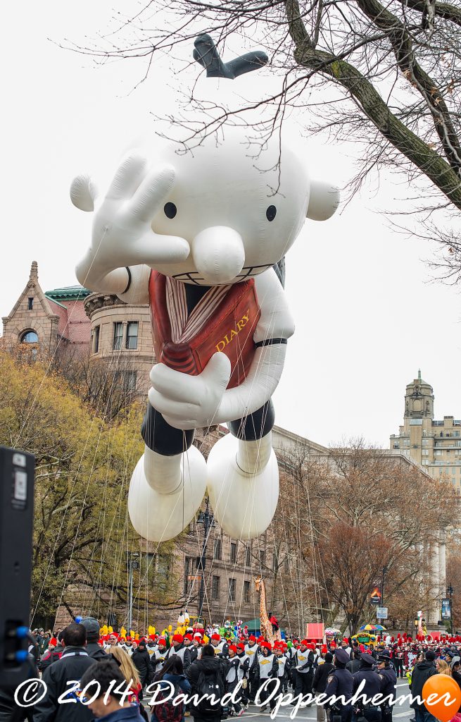 Diary of a Wimpy Kid Balloon by Amulet Books by Abrams Books at Macy’s Thanksgiving Day Parade